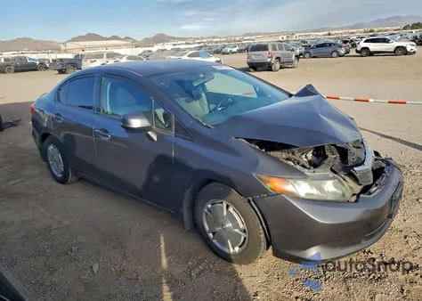 2012 Honda Civic Hf z USA, uszkodzony, nr VIN 2HGFB2F69CH580376